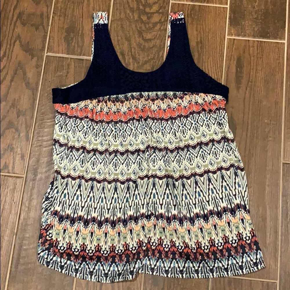 Maurices patterned tank top